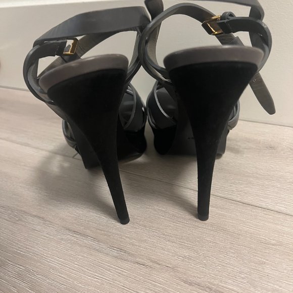 YSL Saint Laurent Tribute heels in Grey - Picture 3 of 5
